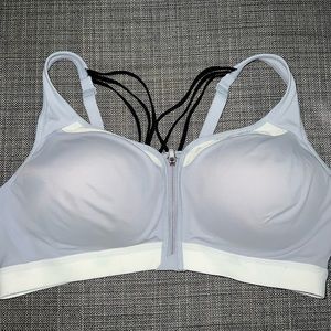 CHAMPION FRONT ZIP SPORTS BRA